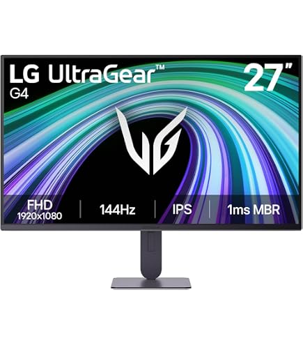 LG 27MP400-B 27” Full HD (1920 x 1080) IPS Display with 3-Side